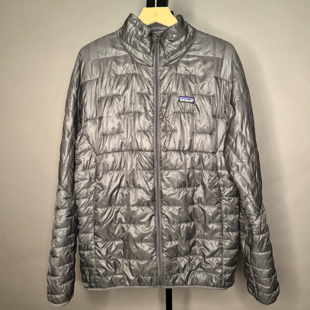 Patagonia Men's Micro Puff® Jacket - Forge Grey - Large - Style #84065